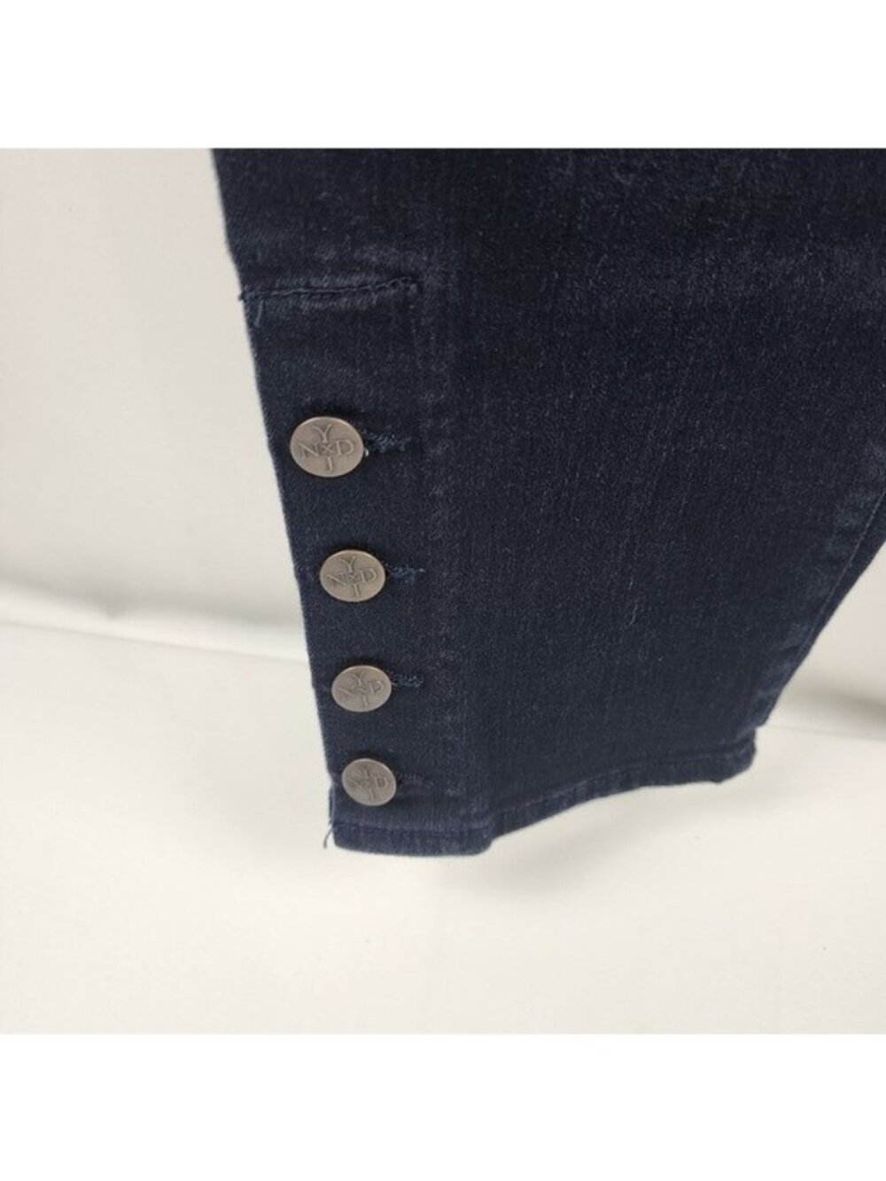 NYDJ Jeans Womens Plus 22W Ami Skinny Legging Blue Ankle Buttons NWT - Picture 7 of 13